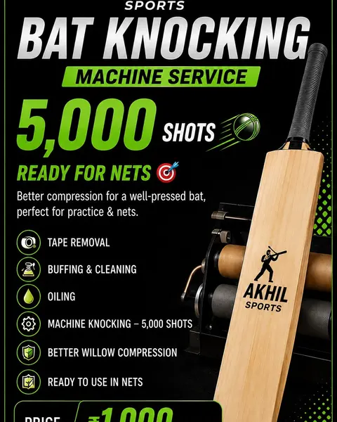 Bat Knocking 5000 Shots